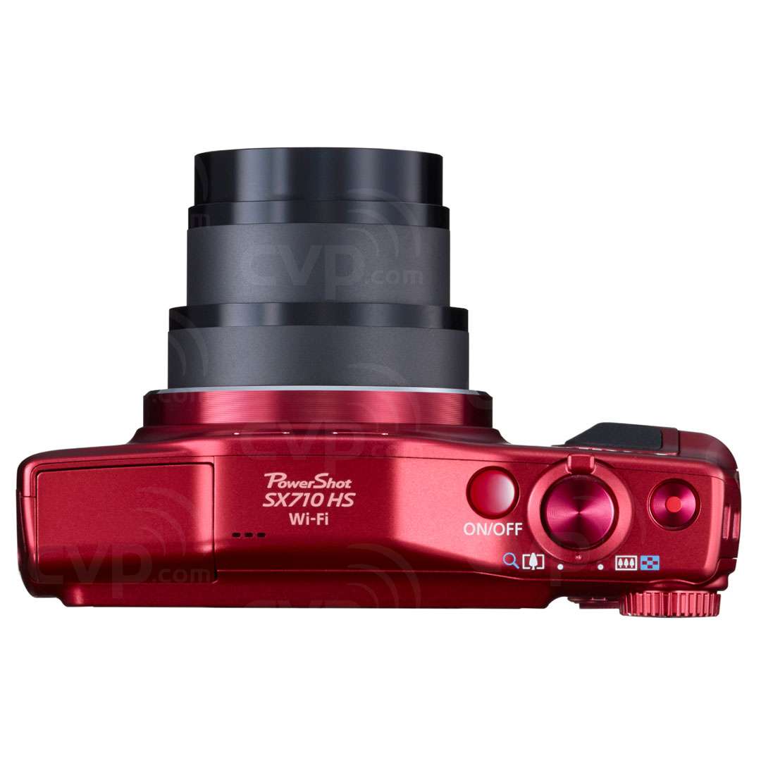 Buy Canon PowerShot SX710 HS Digital Compact Camera in Red (0110C011AA)